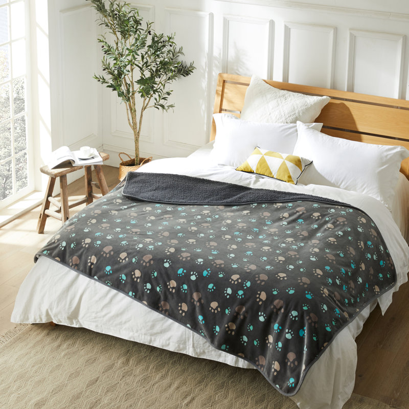 Cute Print Triple Layer Tech Waterproof Blanket 78 x 55